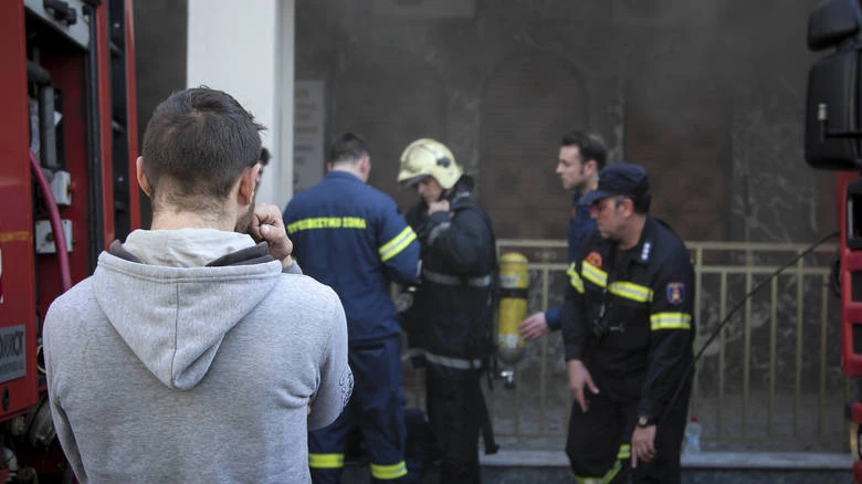 Φωτιά σε ψητοπωλείο στο κέντρο της Αθήνας